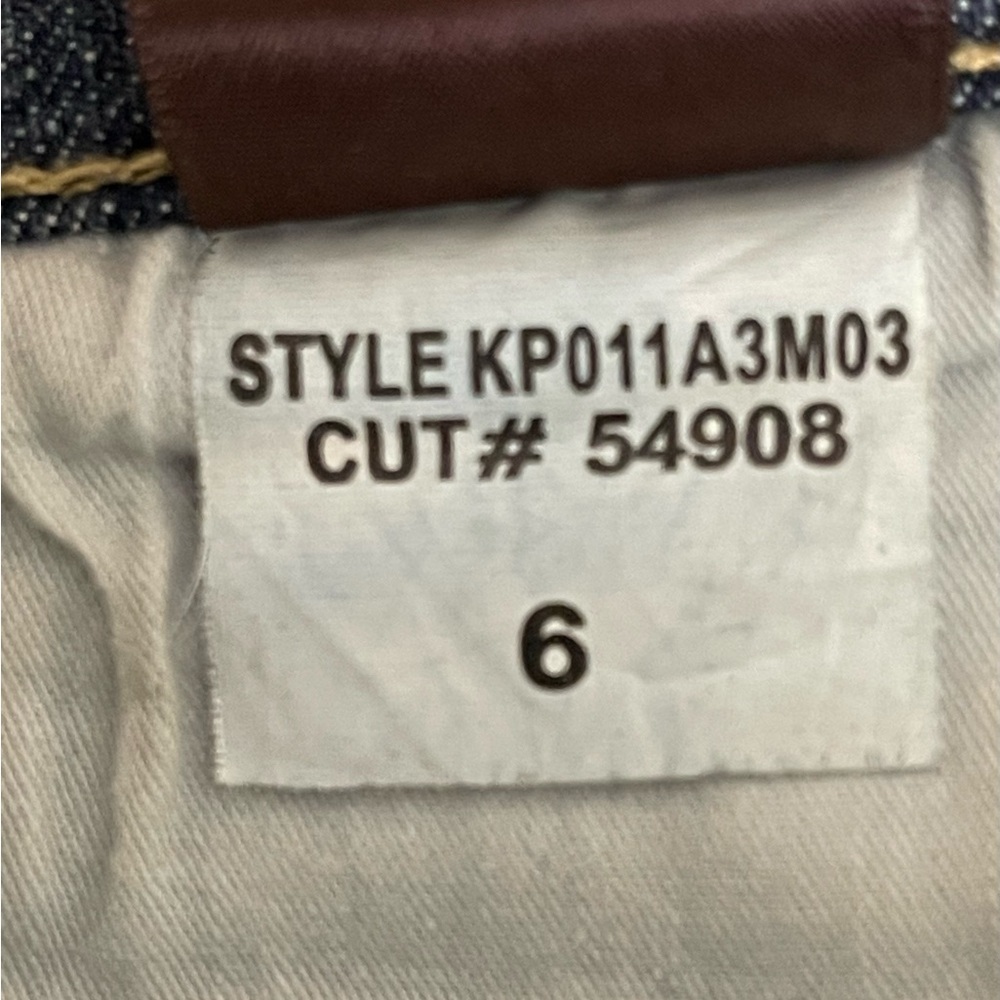 KUT FROM THE KLOTH Mid-Rise Five Pocket Design Jeans SZ 6 - Picture 14 of 15